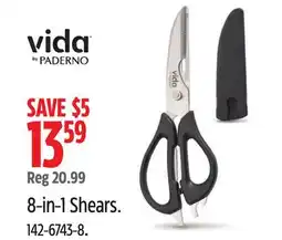Canadian Tire 8-in-1 Shears offer