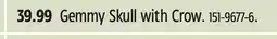 Canadian Tire Gemmy Skull with Crow offer