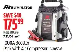 Canadian Tire 1000A Booster Pack with Air Compressor offer