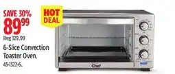Canadian Tire 6-Slice Convection Toaster Oven offer