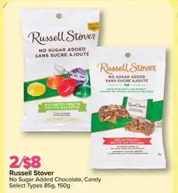 PharmaChoice Russell Stover No Sugar Added Chocolate, Candy offer