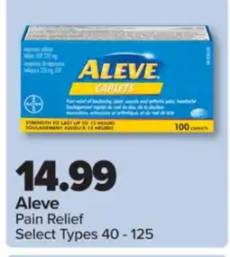 PharmaChoice Aleve Pain Relief offer