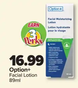 PharmaChoice Option+ Facial Lotion offer
