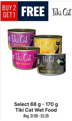 Ren’s Pets Depot Select 68 g - 170 g Tiki Cat Wet Food offer
