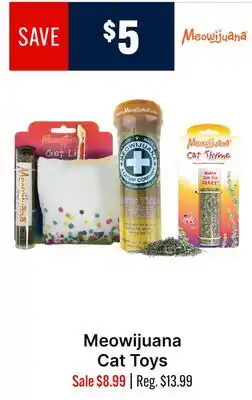 Ren’s Pets Depot Meowijuana Cat Toys offer