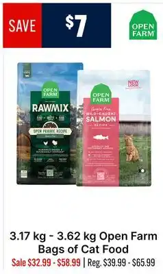 Ren’s Pets Depot Open Farm Bags of Cat Food offer