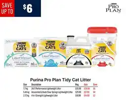 Ren’s Pets Depot Purina Pro Plan Tidy Cat Litter offer