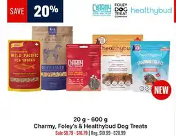 Ren’s Pets Depot Charmy, Foley's & Healthybud Dog Treats offer
