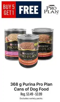 Ren’s Pets Depot Purina Pro Plan Cans of Dog Food offer