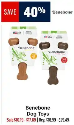 Ren’s Pets Depot Benebone Dog Toys offer