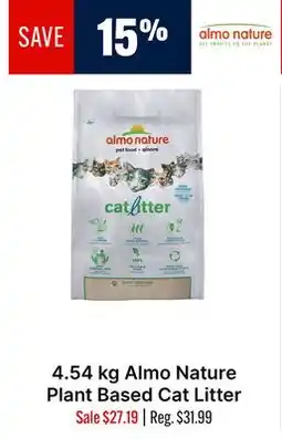 Ren’s Pets Depot Almo Nature Plant Based Cat Litter offer