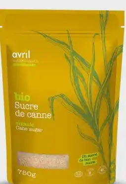 Avril sucre de canne bio offer
