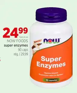 Avril NOW FOODS super enzymes offer