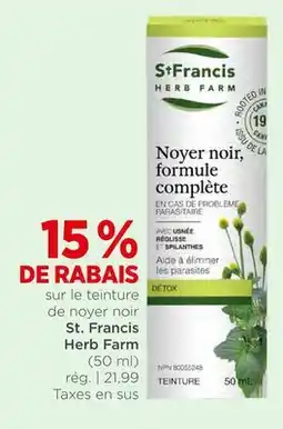 Avril Teinture de noyer noir offer