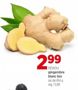 Avril gingembre blanc bio offer