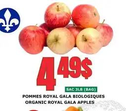 Marches Tau POMMES ROYAL GALA BIOLOGIQUES offer