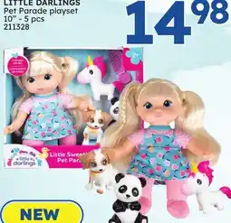 Rossy LITTLE DARLINGS Pet Parade playset offer