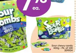 Rossy Sour chewy candy offer