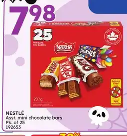 Rossy NESTLÉ Asst. mini chocolate bars offer