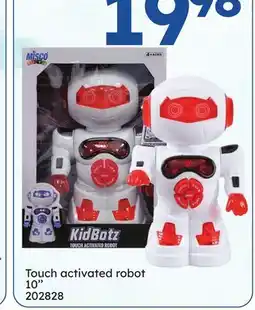 Rossy Touch activated robot 10 offer