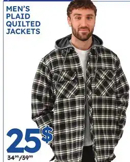 Rossy MEN'S PLAID QUILTED JACKETS offer