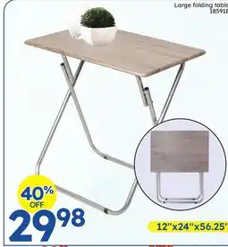 Rossy Large folding table offer