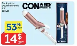 Rossy Curling iron Double ceramic offer