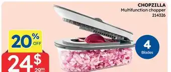 Rossy CHOPZILLA Multifunction chopper offer