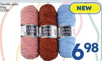 Rossy Chenille yarn offer