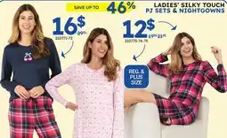 Rossy LADIES' SILKY TOUCH PJ SETS & NIGHTGOWNS offer