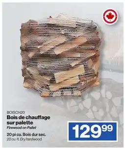 Patrick Morin Firewood on Pallet offer