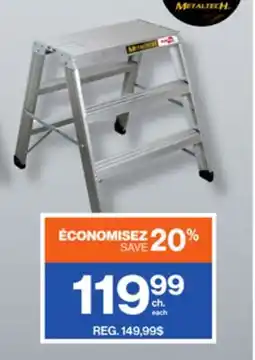 Patrick Morin Aluminum Stepladder offer