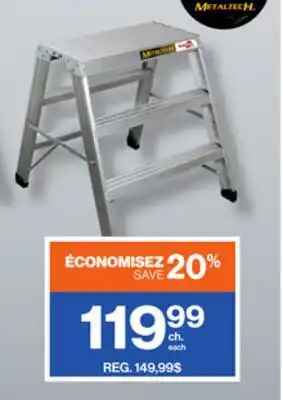 Patrick Morin Aluminum Stepladder offer