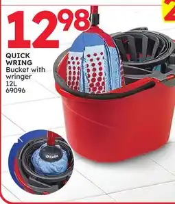 Rossy QUICK WRING Bucket with wringer offer