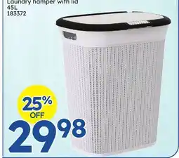 Rossy Laundry hamper with lid offer