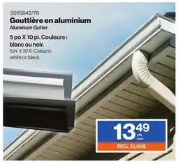 Patrick Morin Aluminum Gutter offer