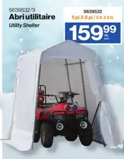 Patrick Morin Utility Shelter offer