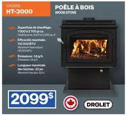 Patrick Morin WOOD STOVE offer