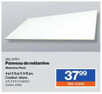 Patrick Morin Melamine Panel offer