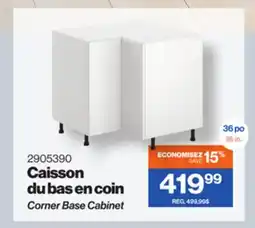Patrick Morin Corner Base Cabinet offer