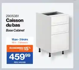 Patrick Morin Base Cabinet offer