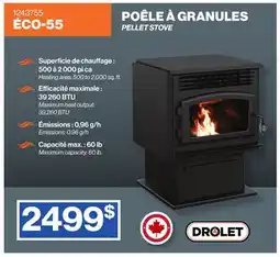 Patrick Morin PELLET STOVE offer