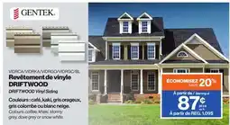 Patrick Morin DRIFTWOOD Vinyl Siding offer