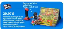 Walmart Tech Deck Shred N'Blast Sk8boars Figure offer