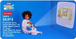 Walmart Little Tikes Dr. Seuss Story Dream Machine Stater Pack offer
