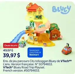 Walmart Bluey VTech Bluey Road Trip Playset offer