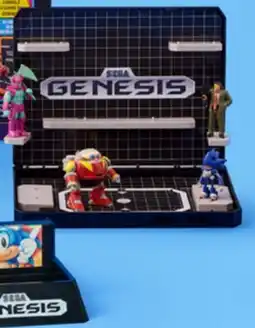 Walmart SEGA Genesis Supervillain Display Bundle with Sonic 1 Diorama offer