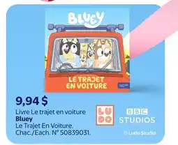 Walmart Bluey Le Trajet En Voiture offer