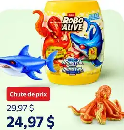 Walmart Robo Alive Deep Sea Monster Water Activated Surprise Creature offer