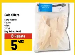 Mayrand Frozen Sole Fillets 1 lb offer